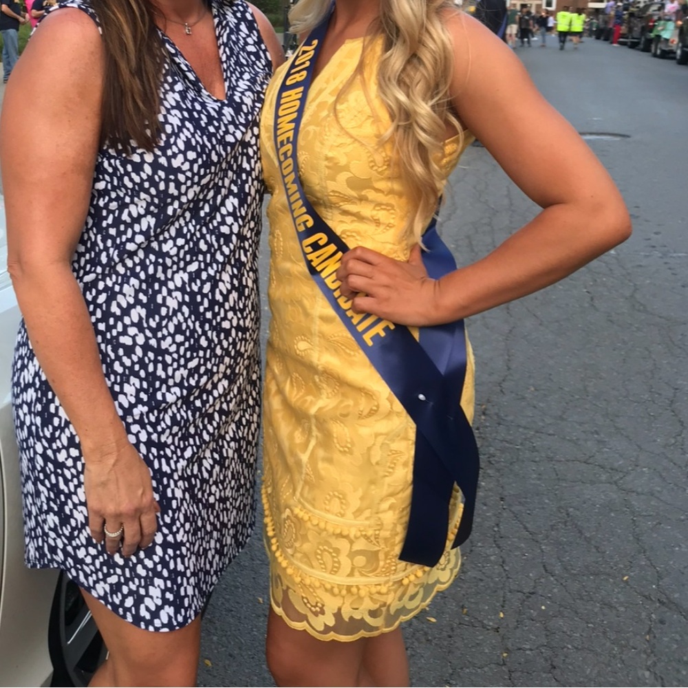 Laundry By Shelli Segal Yellow Dress